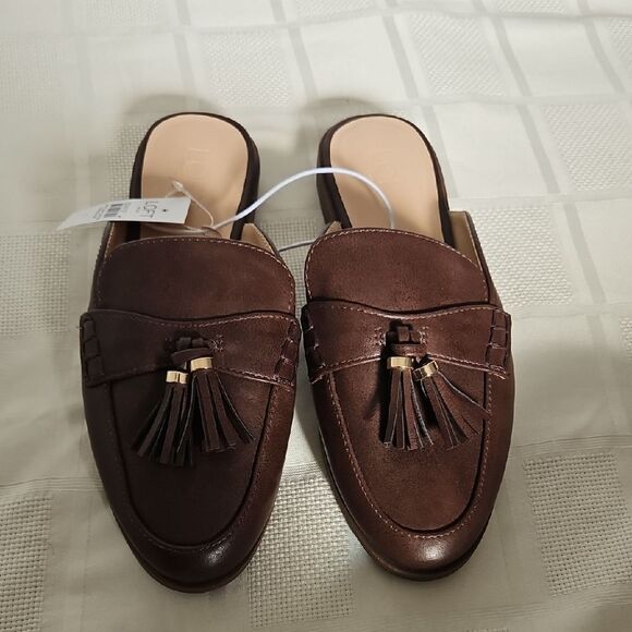 LOFT Shoes - Brown Tassel Loafers